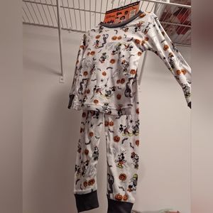 3T Halloween pajama set Disney Mickey Minnie